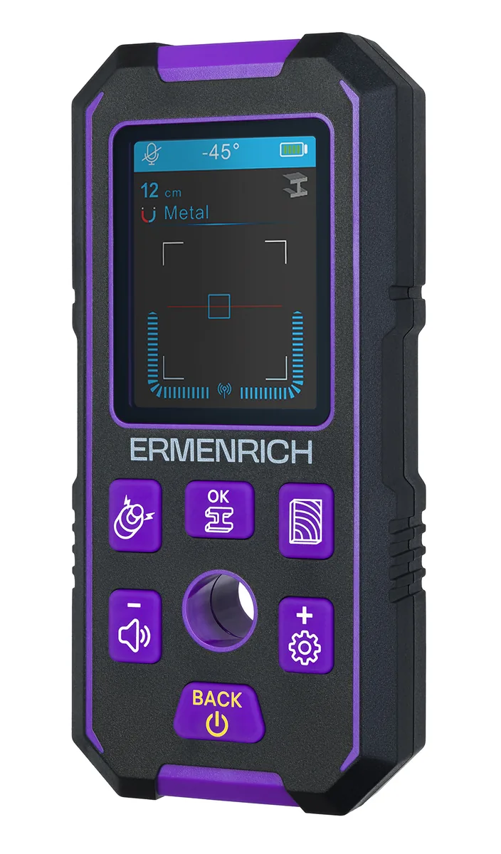Детектор скрытой проводки Ermenrich Ping SM70