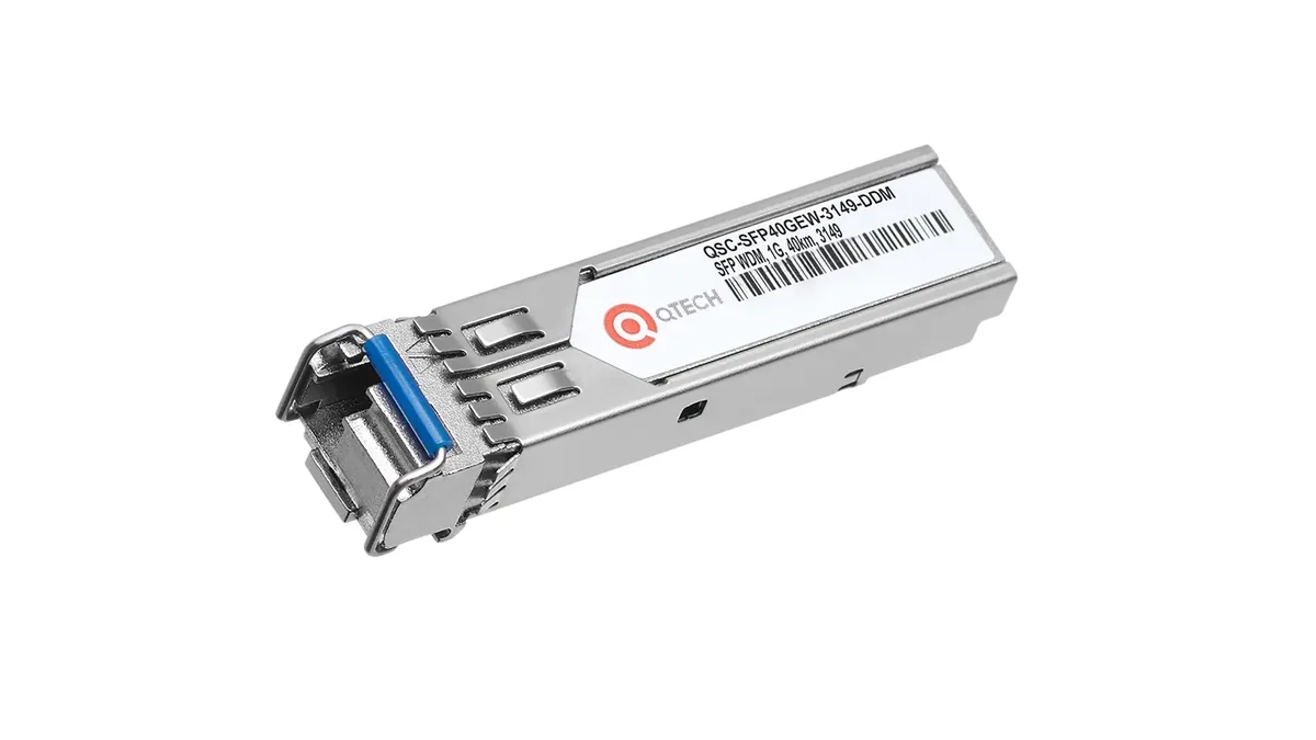 Оптический модуль SFP WDM BIDI QTECH QSC-SFP40GEW-3149-DDM